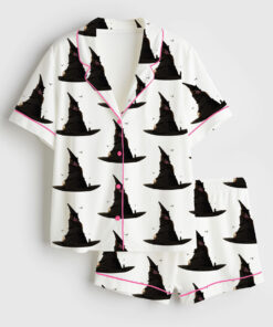 Women's You Will Be Changed Wicked For Good Short Sleeve Satin Pajama Set