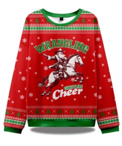 Wrangling Christmas Cheer Ugly Christmas Sweater