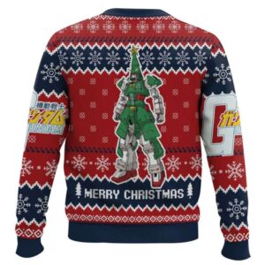 Alternative view of Xmas Tree Gundam Ugly Christmas Sweater