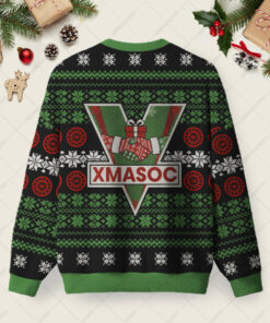 Alternative view of Xmasoc Ugly Christmas Fuzzy Fleece Sweatshirt