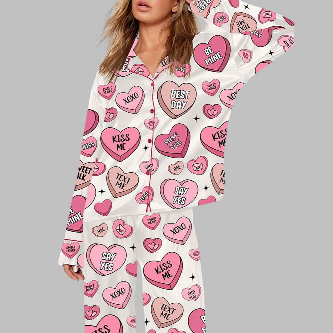 Xoxo Valentine Pajama Set