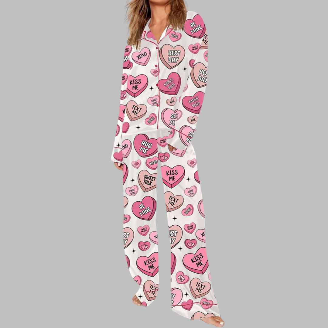 Xoxo Valentine Pajama Set - Image 3