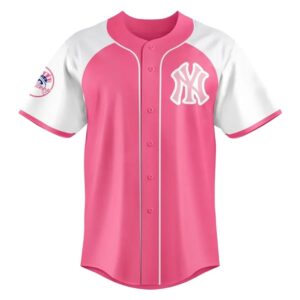 Yankees 2025 Pink Shirt Day Custom Jersey