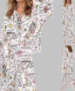 Alternative view of Yoga Meditation Silky Pajama Set