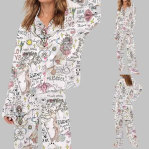 Alternative view of Yoga Meditation Silky Pajama Set