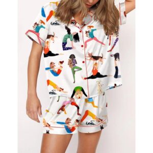 Alternative view of Yoga Mom Pajama Set For Women