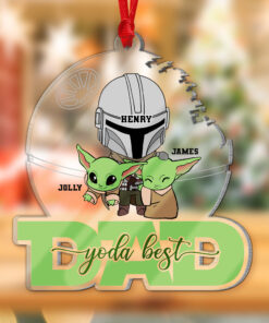 Alternative view of You Are Best Dad Personalized Christmas Ornament Gifts For Dad