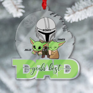 You Are Best Dad Personalized Christmas Ornament Gifts For Dad