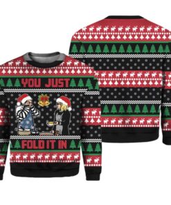 Alternative view of You Just Fold It In Ugly Christmas Sweater