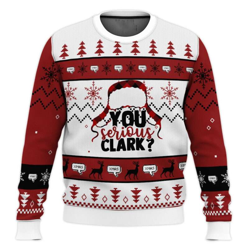 You Serious Clark National Lampoon Vacation Ugly Christmas Sweater