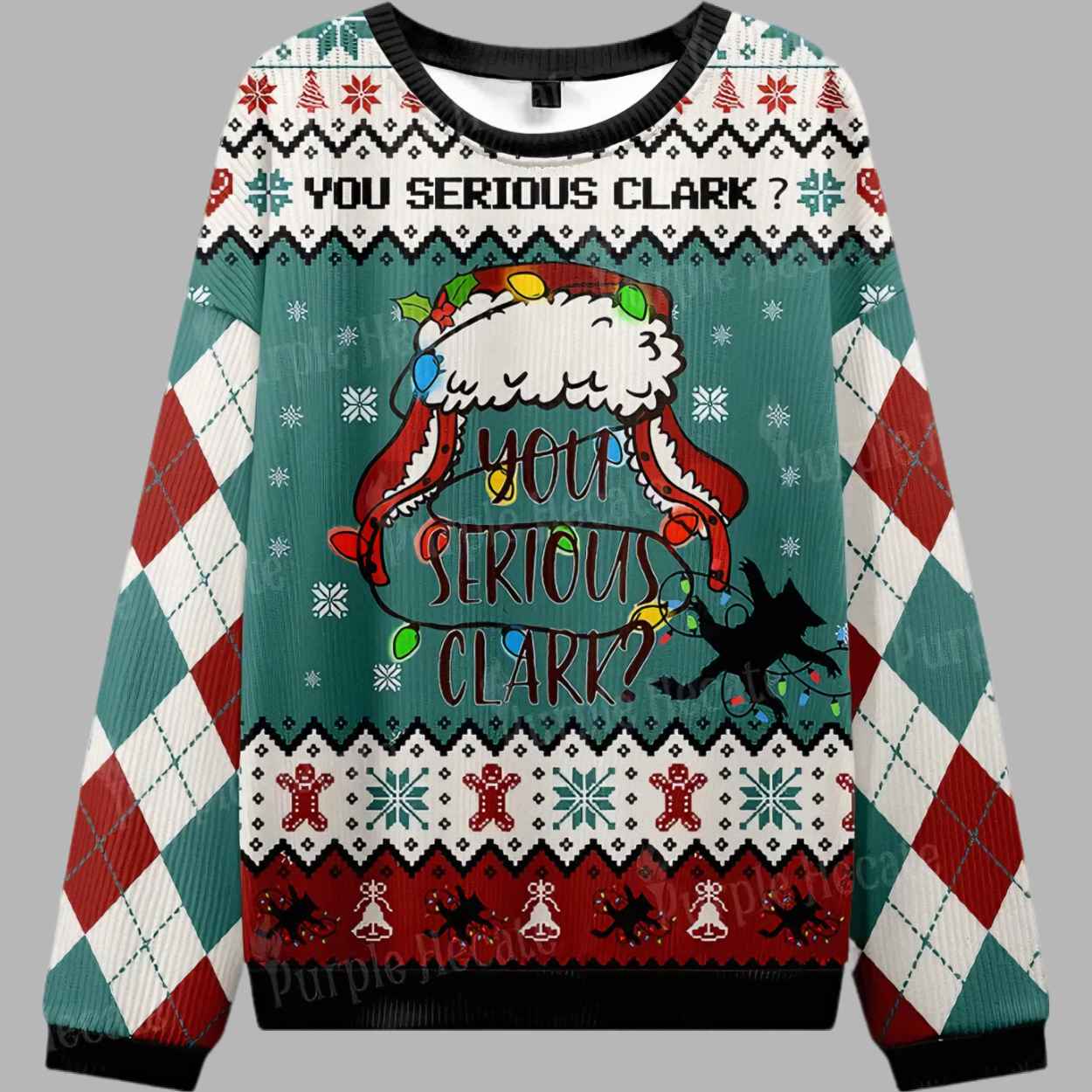 Youâ€™ve Got to Be Kidding Me Ugly Christmas Sweater - gullprint.com