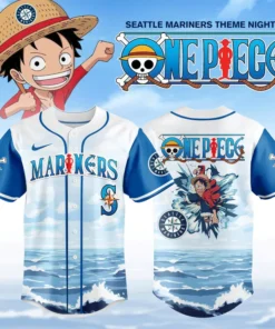 Seattle Mariners MLB x Anime Night Game Limited Edition Jersey 2025