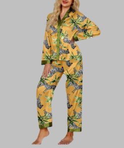 Alternative view of Zebra Long Sleeve Pajama Set