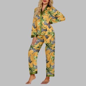 Alternative view of Zebra Long Sleeve Pajama Set