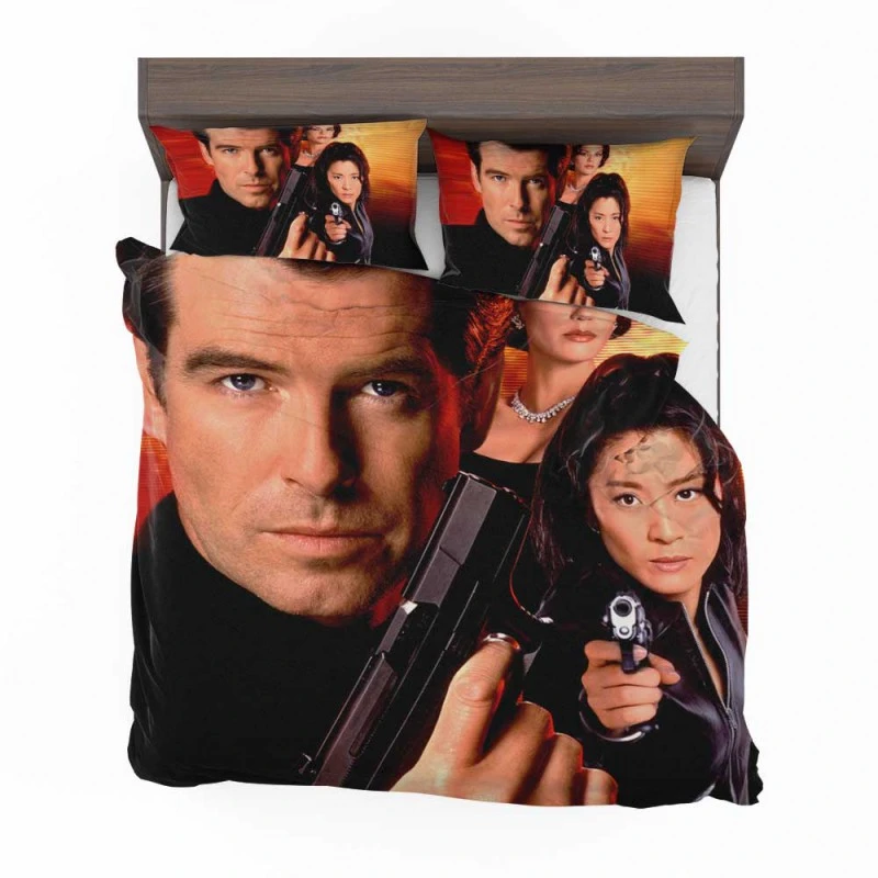 Alternative view of 007 Tomorrow Never Dies James Bond Movie Bedding Set - Custom Bedding Set