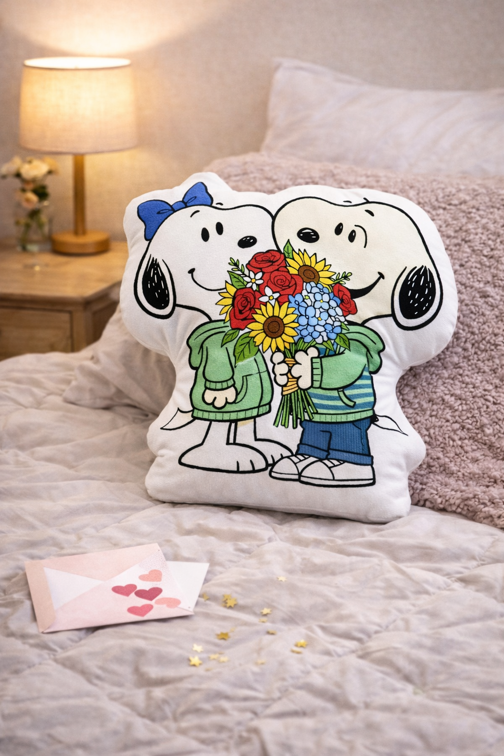 Snoopy Couple Pillow, Valentine'S Day Pillow - Image 4