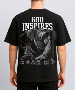 Alternative view of 'DAVID VS GOLIATH' Oversized T-SHIRT