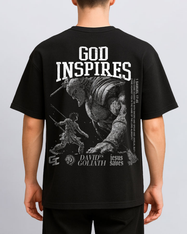 Alternative view of 'DAVID VS GOLIATH' Oversized T-SHIRT