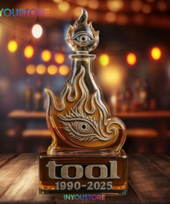 Tool 35th Anniversary 1990-2025 Custom Whiskey Bottle