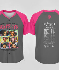 KATSEYE Tour 2025 Baseball Jersey &ndash; Beautiful Chaos Tour Merch