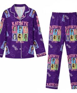 Vintage Katseye Music Pajamas, Katseye K-Pop Graphic, Katseye Beautiful Chaos Pjm