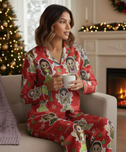 Katseye Christmas Pajama Set, Katseye Girls Xmas PJs