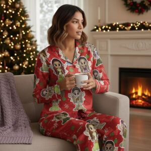 Katseye Christmas Pajama Set, Katseye Girls Xmas PJs