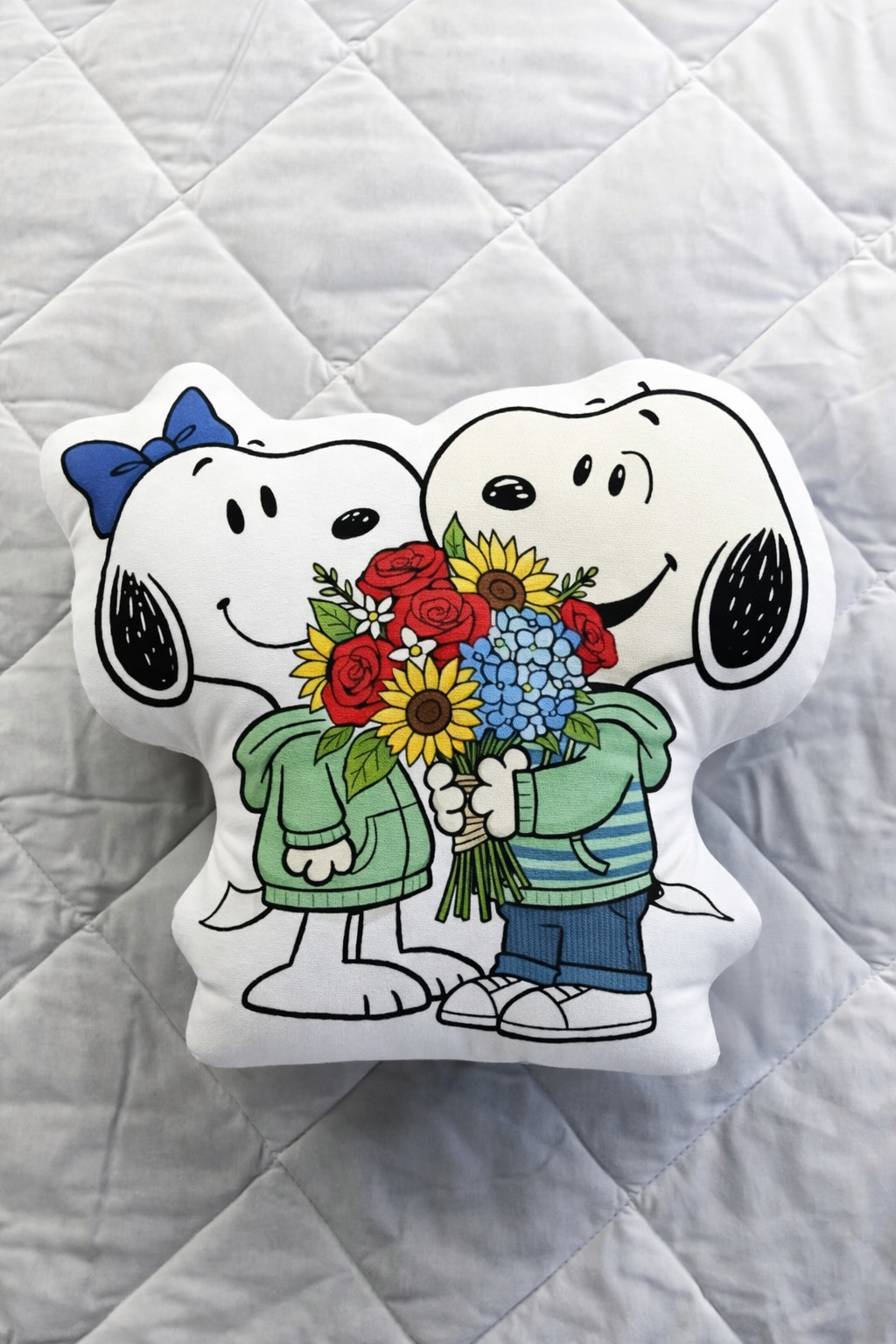 Snoopy Couple Pillow, Valentine'S Day Pillow - Image 2