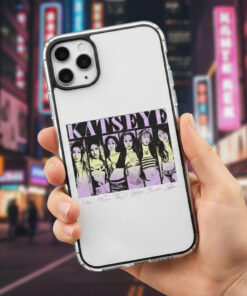 Clear Phone Case KATSEYE (K-Pop/Pop Group) - Signed Photo Graphic