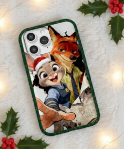 Alternative view of Zootopia 2 Tough Case | Nick Wilde and Judy Hopps MagSafe Phone Cover