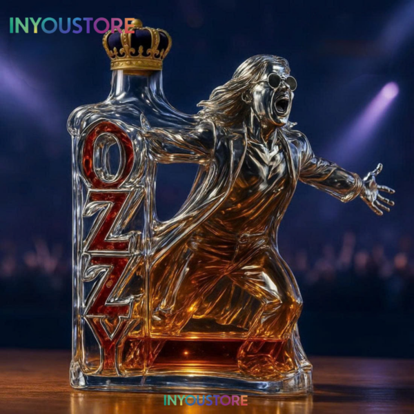 Ozzy Osbourne Final Tour Whiskey Bottle