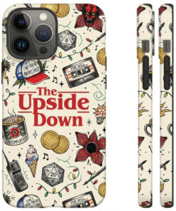 Nostalgic Adventure Art &ndash; The Upside Down Pattern Phone Case