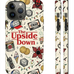 Nostalgic Adventure Art – The Upside Down Pattern Phone Case