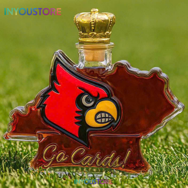 University Of Louisville Cardinals Keychain Luggage Whiskey Bottle