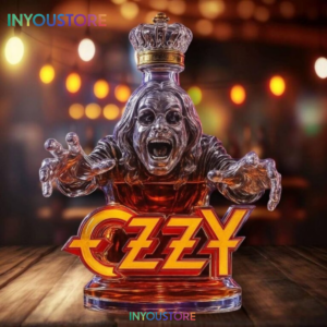Ozzy Osbourne Iconic Look Whiskey Bottle