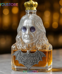 Ozzy Whiskey Bottle Osbourne Rock Singer Shaped Whiskey Glass Decanter
