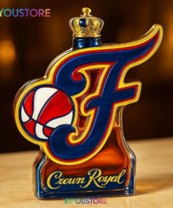 Indiana Fever Crown Royal Whiskey Bottle