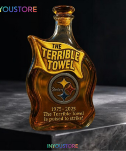 The Terrible Towel 1975 – 2025 Anniversary Whisky Bottle