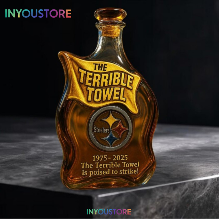 The Terrible Towel 1975 – 2025 Anniversary Whisky Bottle