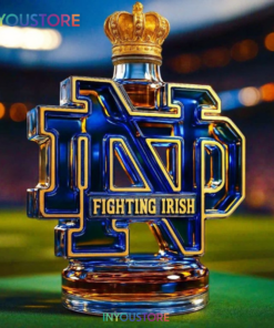 Notre Dame Fighting Irish Whisky Bottle