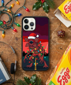Holiday Monster Wrapped in Lights &ndash; Festive Creature Phone Case
