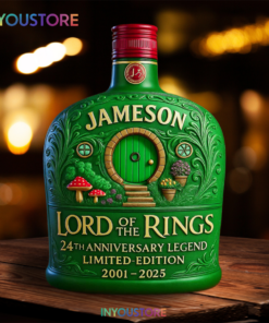 LOTR Lord Of The Rings 24th Anniversary Whiskey Bottle