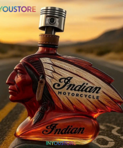 Indian Motorcycle Limited Edition Whiskey Bottle