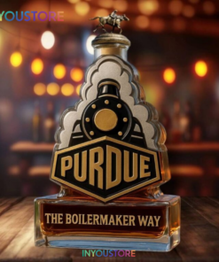 Purdue Boilermaker Limited Edition Whiskey Bottle
