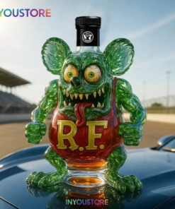 Rat Fink Limited Edition Christmas Gift Whiskey Bottle