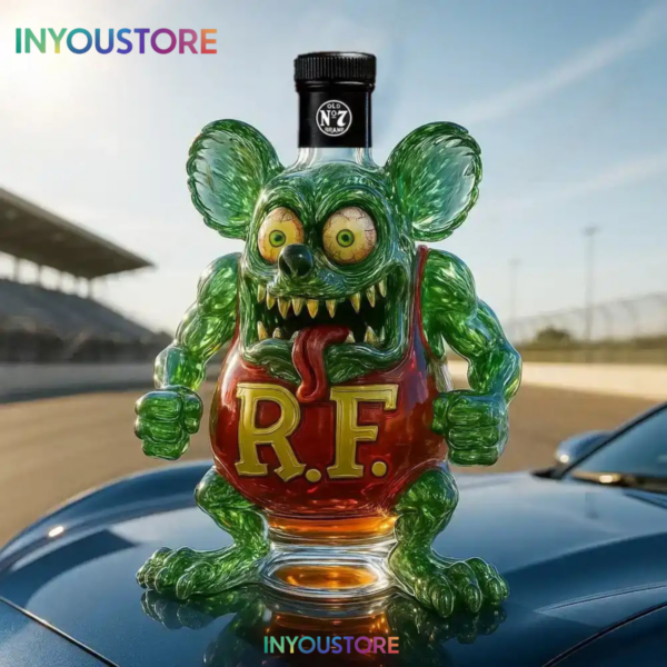 Rat Fink Limited Edition Christmas Gift Whiskey Bottle