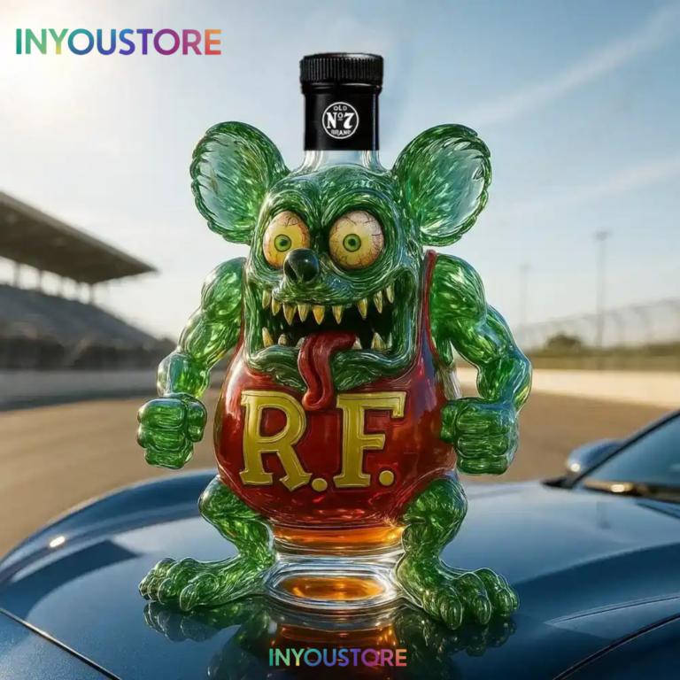 Rat Fink Limited Edition Christmas Gift Whiskey Bottle
