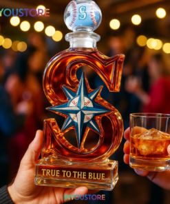 Seattle Mariners Limited Edition Whiskey Bottle