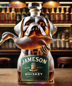 New Whiskey Glass Decanter, Duck Hunting Whiskey Bottle