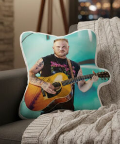 Alternative view of Zach Bryan Tour 2026 Pillow, Zach Bryan With Heaven On Tour 2026